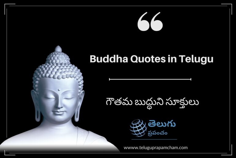 Buddha Quotes in Telugu , gautham Buddha Quotes Telugu Status, Gautham Buddha Telugu Quotes Images
